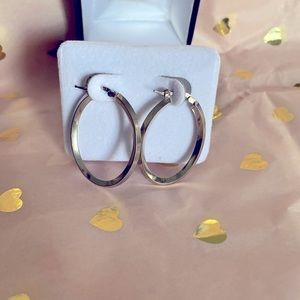 Sterling Silver Hoops